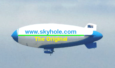 The skyhole.com Zeppelin giving the Message about getting to the Other Side.